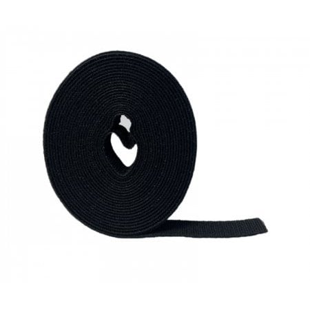 Kable Kontrol Hook and Loop Fastener Tape, 15 ft, 3/4 in W, Black MT7149-15